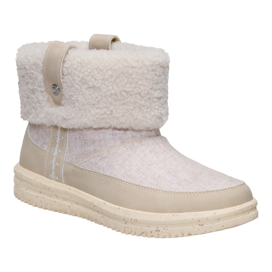 Camden Cuff Wool Cozy – Tan - Image 10